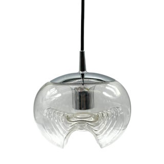 Wave Ceiling Light by Koch & Lowy for Peill & Putzler 1960s For Sale