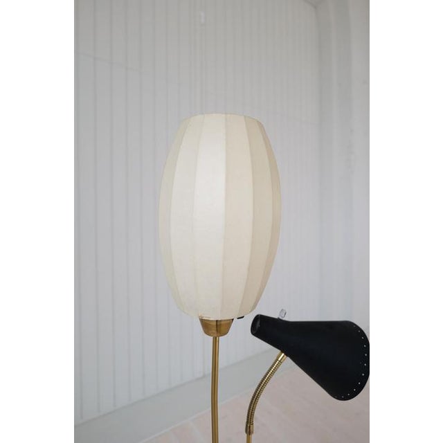 Mid-Century Floor Lamp attributed to Hans Bergström for Ateljé Lyktan, Sweden, 1950s For Sale - Image 9 of 18
