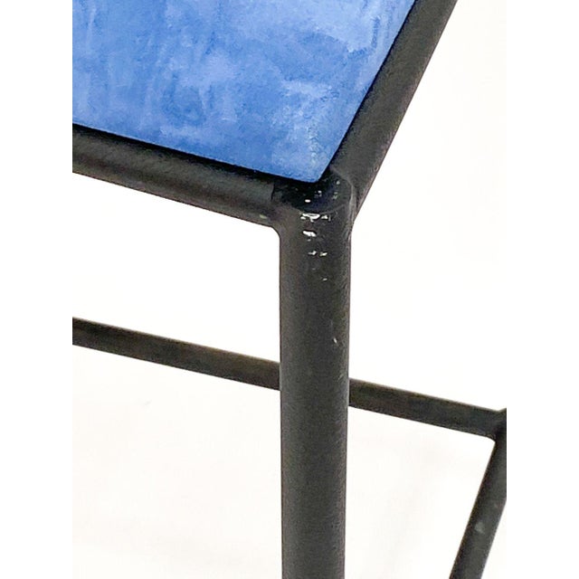 1980s 1980s Pair of Dakota Jackson Postmodern Bar Stools For Sale - Image 5 of 8