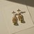 Fleur De Lis Chandelier Earrings Studs With Peridot in Silver, Gold, A Pair For Sale - Image 6 of 6