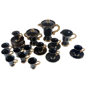 Ceramic Tableware Set by Marius Giuge for Vallauris, 1960s, Set of 15