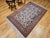 Cream Vintage Persian Isfahan Rug, Hand-Knotted Wool & Silk, Allover Floral Pattern, Ivory & Brick-Red, 4x6 For Sale - Image 8 of 18