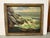 Oil on board of New Hampshire Coastal Scene. Signed on back by artist James Rostron from New Hampshire. Dated 1940 Mount...