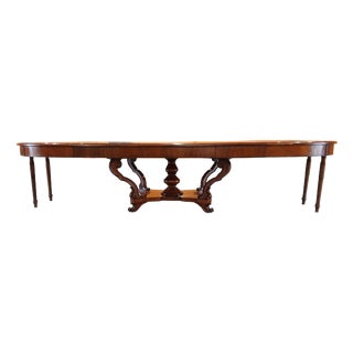 Extendable Ovale Basket Table, 1950s For Sale