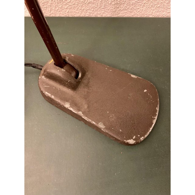 1940s Bauhaus Bureau or Piano Lamp by Bag Turgi, 1940s For Sale - Image 5 of 10