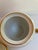 Vintage 1950s Limoges France Creamer and Sugar Bowl With Lid by Cenpor in Classic White and Gold Trim Set For Sale - Image 16 of 16