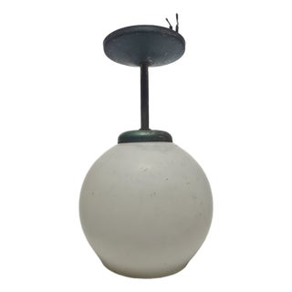 Vintage Communist Pendant Lamp, Poland, 1970s For Sale