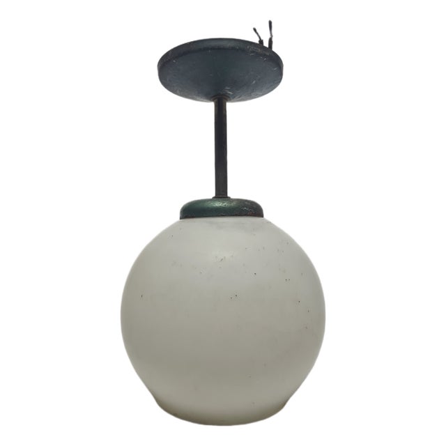 Vintage Communist Pendant Lamp, Poland, 1970s For Sale