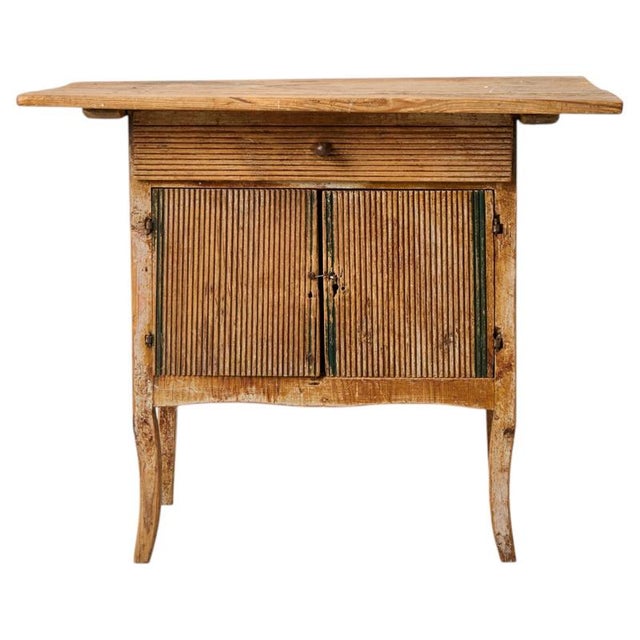 Antique Swedish Sideboard in Pine, 1820 For Sale - Image 11 of 11