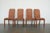 Hickok Manufacturing Co. Vintage Attributed to Hickory Manufacturing Co. Burl Wood Dining Chairs (Set of 8) For Sale - Image 4 of 18