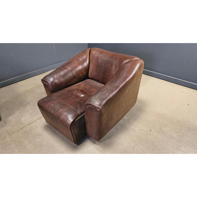 Brown DS47 Sofa Set from de Sede, 1960s, Set of 3 For Sale - Image 8 of 14