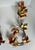 Figurative Pair of Vintage Italian Tole Vine Wall Sculptures in Copper & Gold For Sale - Image 3 of 10