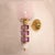 1990s Pink and Purple Murano Glass Sconces - a Pair For Sale In Dallas - Image 6 of 13