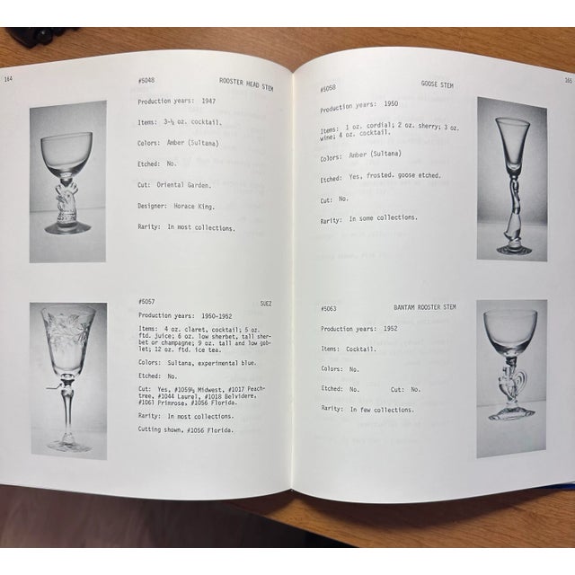 1970s 1976 Heisey Stemware Hardcover Book For Sale - Image 5 of 8