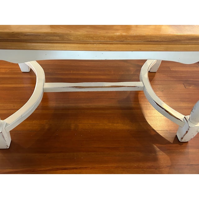 Early 20th Farmhouse Style Draw Leaf Dining Table For Sale - Image 10 of 16
