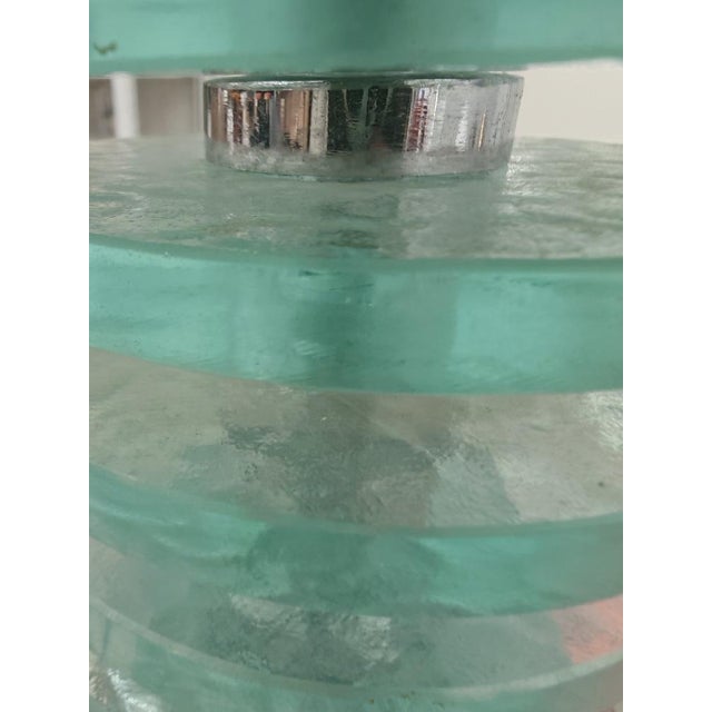 French Art Deco Floor Lamp in Satin Glass, 1920s For Sale - Image 18 of 18