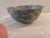 20th Century Chinoiserie Colorful Hand-Painted & Gilt Waterlily & Lotus Bowl For Sale In Atlanta - Image 6 of 6