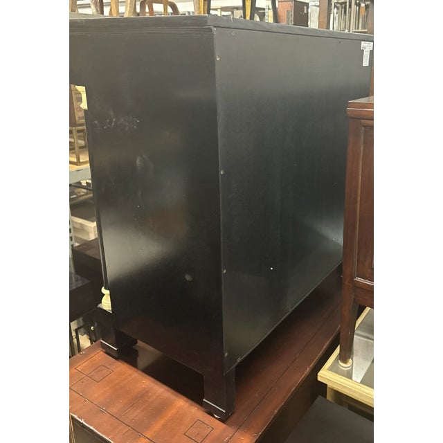 Theodore Alexander Modern Ebony Finished William Bar For Sale - Image 10 of 10