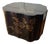 Late 20th Century Asian Style Black and Gilt-Lacquered Side Table For Sale