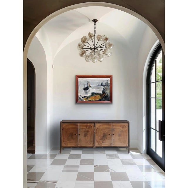 Raymond Picque, Landscape, 1964, Oil on Canvas For Sale - Image 16 of 18