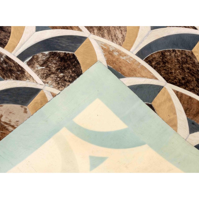 Animal Skin Kyle Bunting "Eclipse" Hide Rug, 12' 5" X 5' 9" For Sale - Image 7 of 7