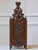 French Provincial Large Provençal Walnut Fariniero with Carved Openwork, Early 19th Century For Sale - Image 3 of 8
