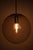 Wonderful xl (40 cm) pendant lamp by glashütte limburg from germany. The lamp is made of beautiful smoke glass with a...