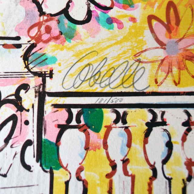 Figurative Limited Edition "The Lute" Lithograph by Charles Cobelle For Sale - Image 3 of 7