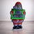 Contemporary Merry Christmas Santa Ekkolight 36"H For Sale - Image 3 of 4