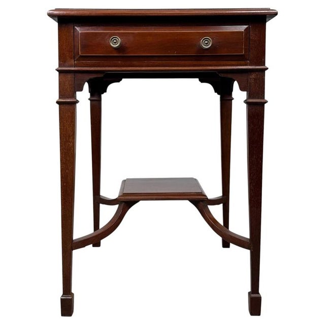 Antique Mahogany Occasional Table, 1890s For Sale - Image 12 of 12