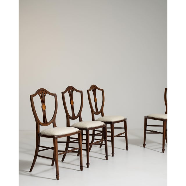Set of Four Hepplewhite Dining Chairs, Antique, United Kingdom, 19th Century For Sale - Image 12 of 12