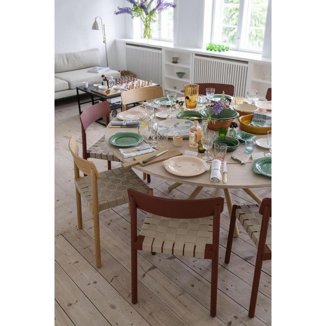 Hector Light Oak Dining Table 120 by Eberhart Furniture For Sale - Image 11 of 17