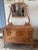 Antique Victorian Walnut Dresser With Swan-Neck Mirror Serpentine Front For Sale - Image 4 of 9