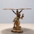 Coffee Table with Painted Metal Moretto For Sale - Image 3 of 10