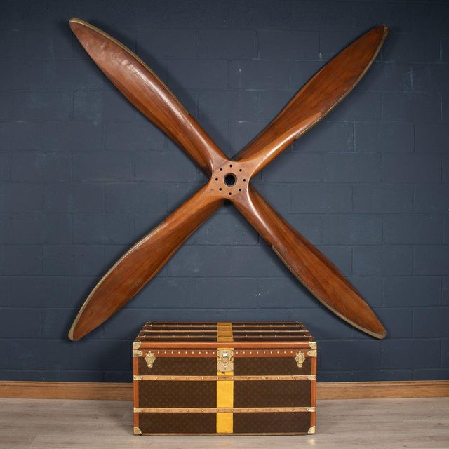 English 4-Blade Propeller by Vickers Vernon for Vickers Vernon, 1920s For Sale - Image 17 of 18