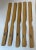 Vintage Bamboo Flatware - Set of 11 For Sale - Image 4 of 6