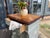 This charming antique chest of drawers has been repainted, its surface cut and oiled, and the interior completely sanded....