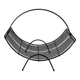Magazine Rack Mid Century For Sale