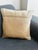 Vintage Turkish Isparta Rug Pillow Cover 16x16 – Rust Orange Wool Cushion Boho For Sale - Image 9 of 11