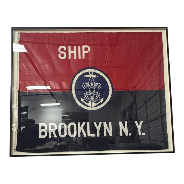 Vintage Coast Guard Flag For Sale