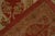 Red Hand-Knotted Antique Art Nouveau Rug in Red, Green, Brown Floral Pattern For Sale - Image 8 of 8