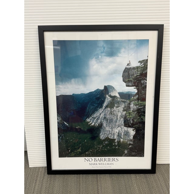 Design Plus Gallery presents the NO BARRIERS Poster by Mark Wellman. The poster is from the book NO BARRIERS by...