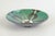 Kähler bowl, 1930s. Hand-glazed faience bowl with geometric decoration in green and brown tones. A classic Art Deco...