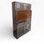 Wood Mid-Century Stacking Bookcase with Drop Front Bureau and Glass Sliding Doors For Sale - Image 7 of 7