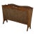 Vintage Danish Modern Oak & Cane Magazine Rack Newspaper Holder For Sale
