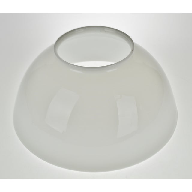 Vintage Hanging Oil Lamp Holder With Milk Glass Shade Chairish