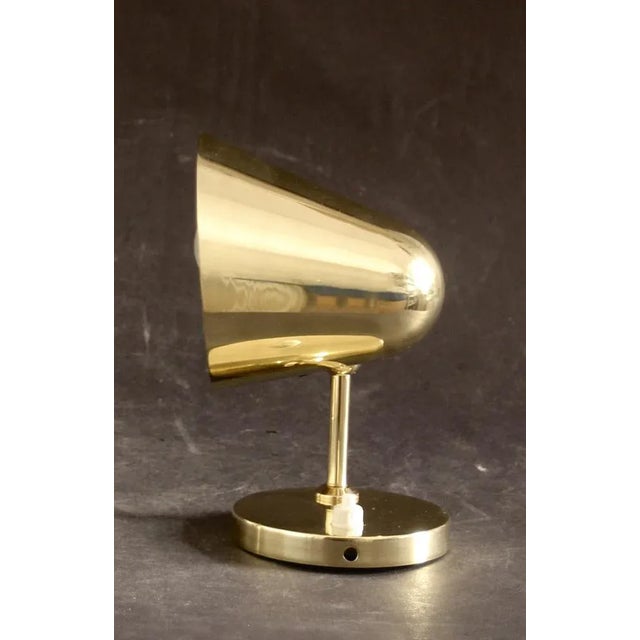 Adjustable Wall Lamp in Brass by Jacques Biny for Luminalité, 1950s For Sale - Image 10 of 11