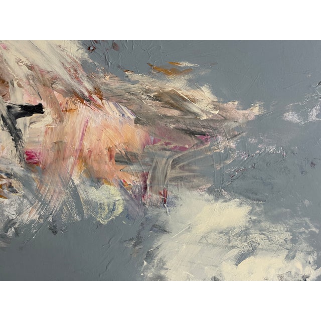 Paint Where the Light Breaks - Original Acrylic Painting on Canvas by Artist Heather Dawn Batchelor For Sale - Image 7 of 12