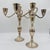 A beautifully engineered pair of midcentury weighted sterling silver candelabra by Duchin Creation—with considerably more...