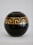 1930s Art Deco Black Opaline Vase with Gilt Decor, 1930s For Sale - Image 5 of 5